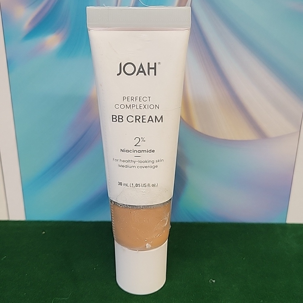 Joah Perfect Complexion BB Cream Medium Coverage New Sealed 30ml Tube BTW010